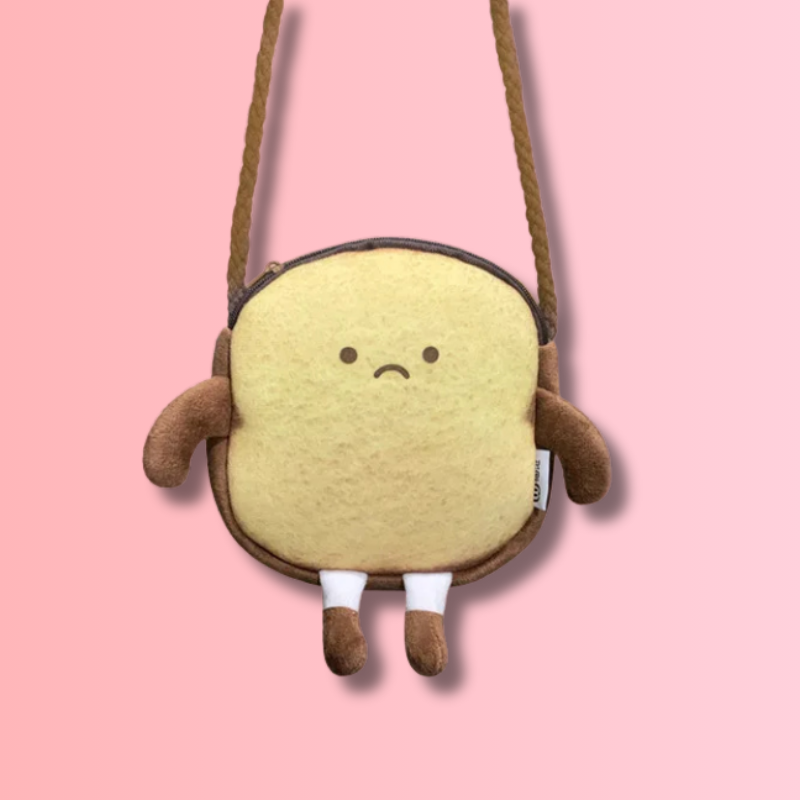 Sac à bandoulière Toast Kawaii