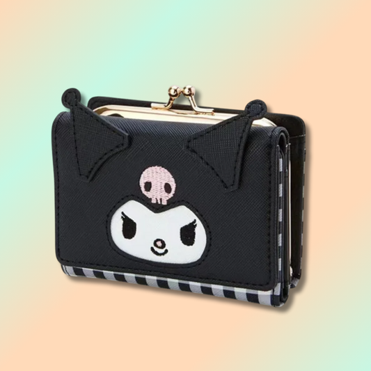 Portefeuille Kawaii Kuromi 