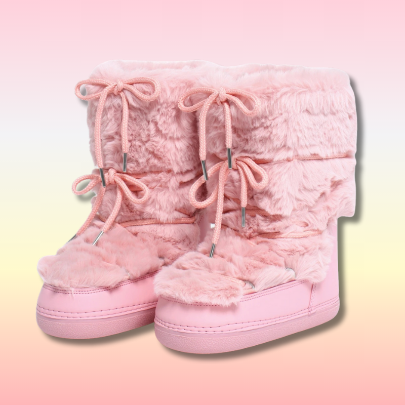 Bottes de Neige Kawaii pour Femmes
