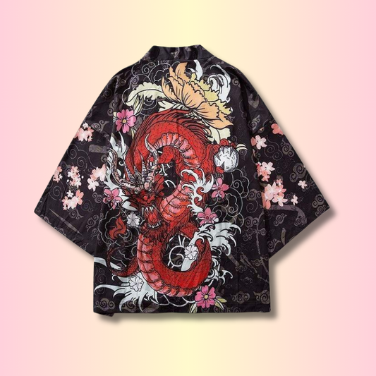 Kimono Kawaii Dragon 
