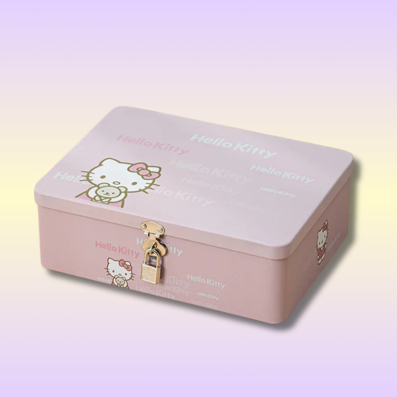 Sanrio Kawaii Lockable Storage Box