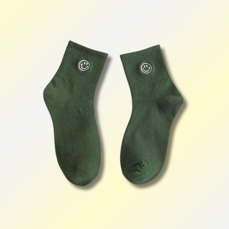 Chaussette Kawaii Smiley