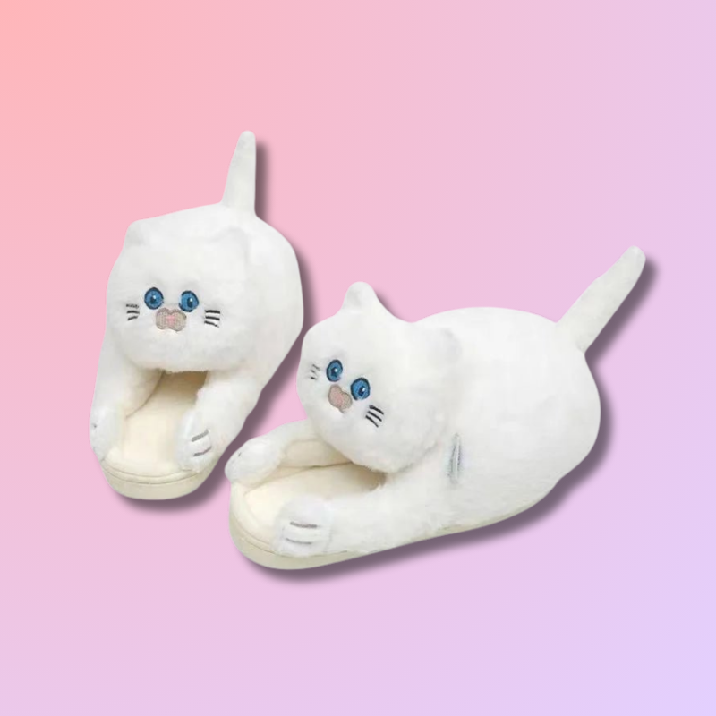 Cute Cat Slippers