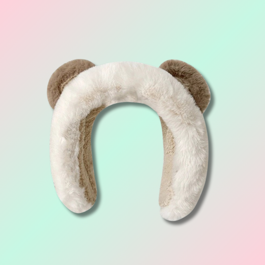 Serre Tête Cache Oreille Peluche