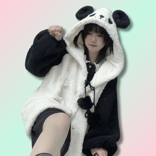 Veste Panda Kawaii 