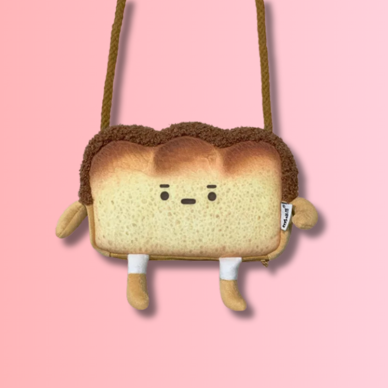 Sac à bandoulière Toast Kawaii