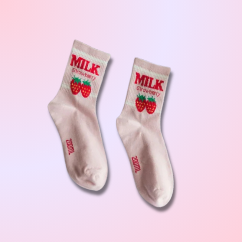 Chaussettes pour Femmes Kawaii style Coréen
