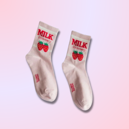 Chaussettes pour Femmes Kawaii style Coréen