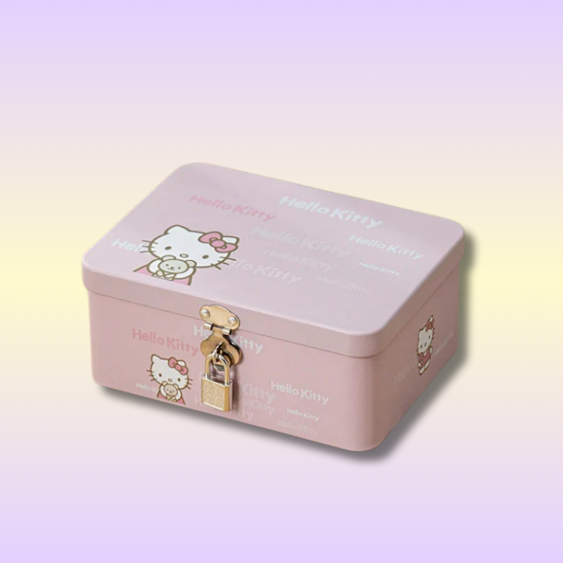 Sanrio Kawaii Lockable Storage Box
