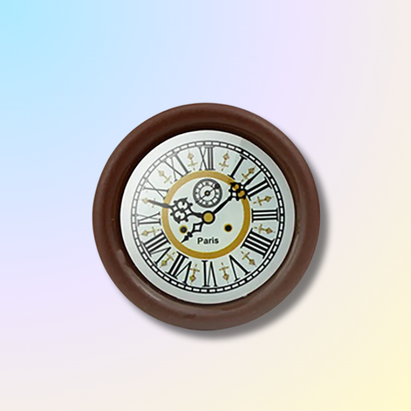 Mini Kawaii Wall Hanging Clock