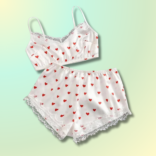 Sexy Lace Pajamas Set