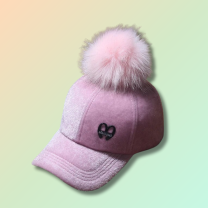 Casquette Kawaii à Pompom