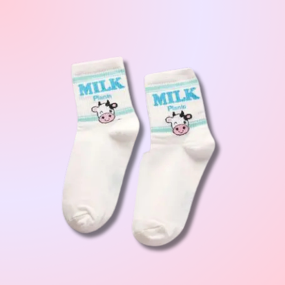 Chaussettes pour Femmes Kawaii style Coréen