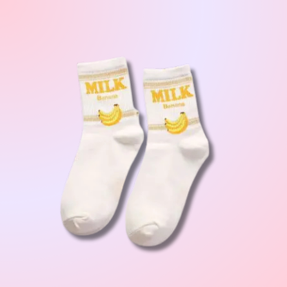 Chaussettes pour Femmes Kawaii style Coréen