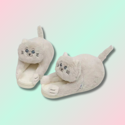 Cute Cat Slippers