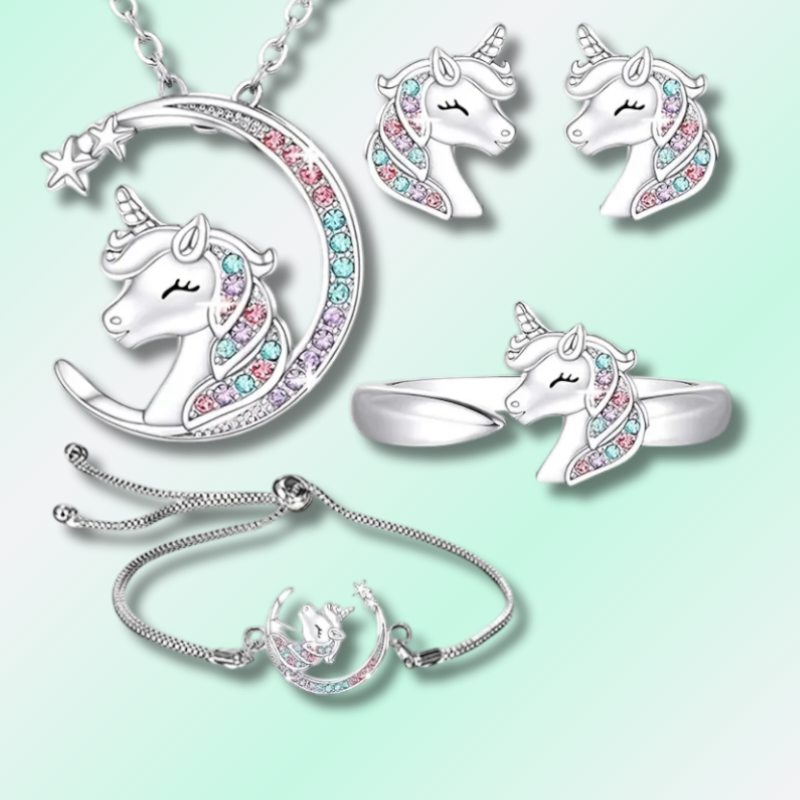 Parure de Bijoux Licorne
