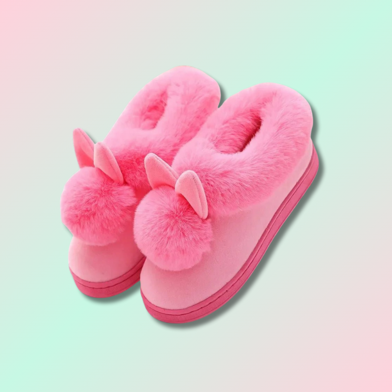 Pantoufles Lapin Kawaii