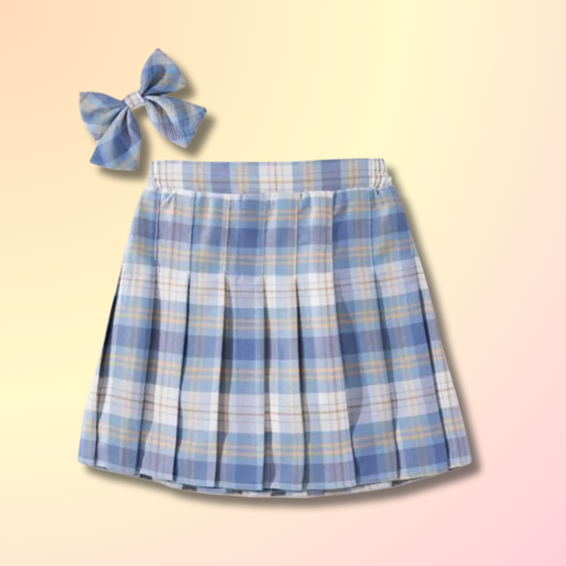 Jupe Kawaii avec Noeud