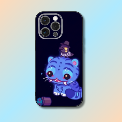 Housse pour iPhone Derpy Tiger Demon Hunters