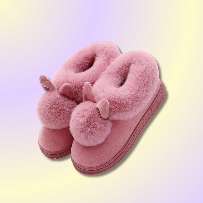 Pantoufles Lapin Kawaii
