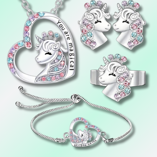 Parure de Bijoux Licorne