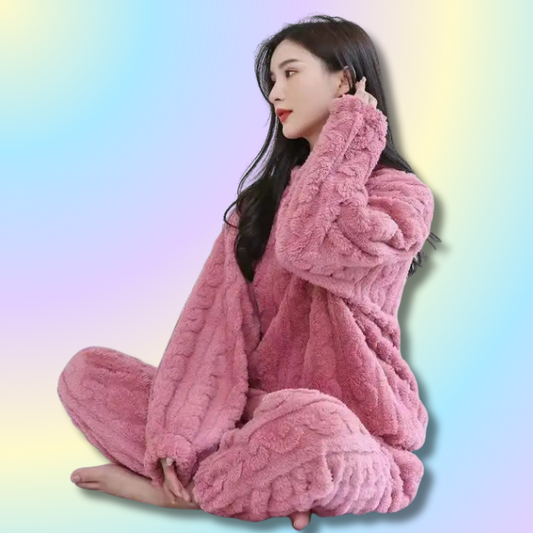 Women's Fleece Pajama Set