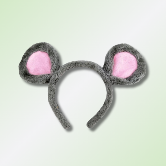 Plush Mouse Ear Headband