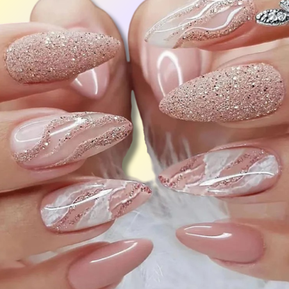 Faux Ongles Kawaii 24 Pièces