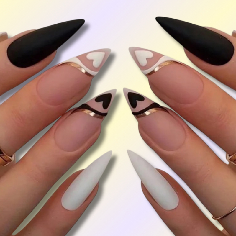 Faux Ongles Kawaii 24 Pièces