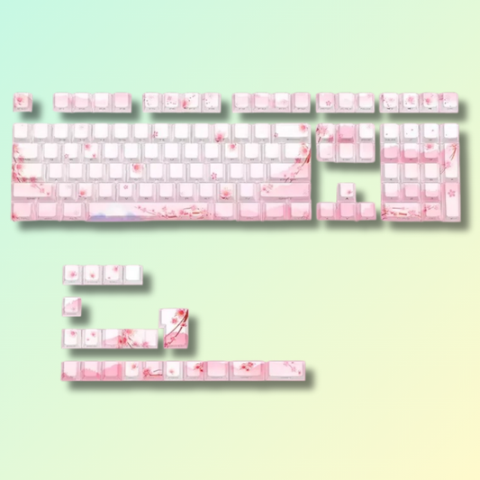 Touches de Clavier Mécanique Kawaii Sakura
