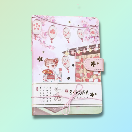 Cherry Blossom Kawaii Journal