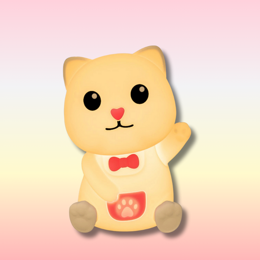 Lampe en Silicone Chat Mignon