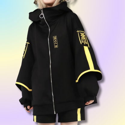 Tenue assortie Kawaii Gothique Y2K