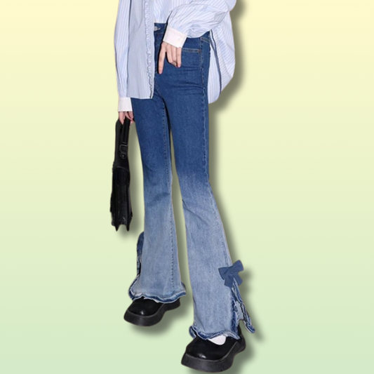 Kawaii Flared Jeans