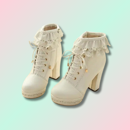 Bottes à Talons Kawaii