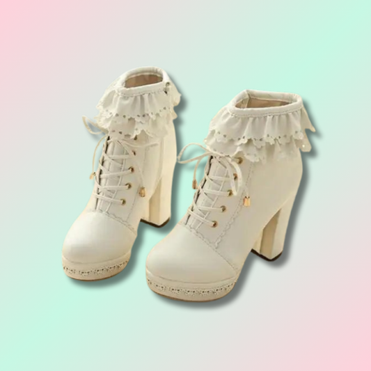 Bottes à Talons Kawaii