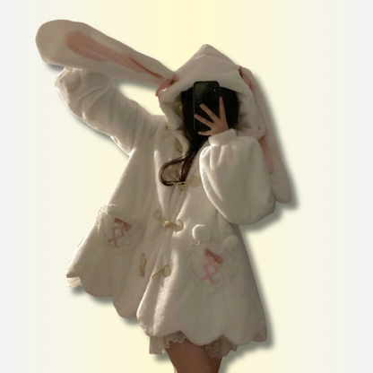 Manteau Kawaii Oreilles de Lapin