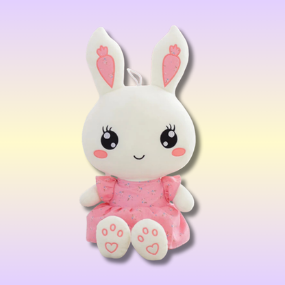 Peluche Lapin en Robe Kawaii