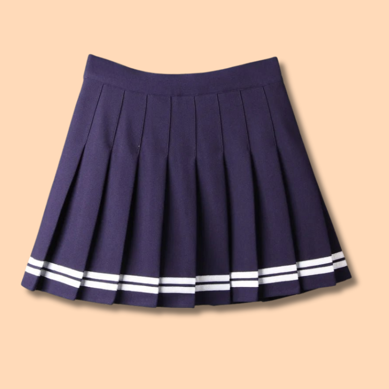 Kawaii Pleated Mini Skirt