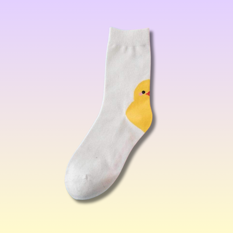Chaussette Kawaii Poussin