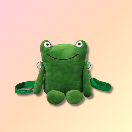 Kawaii Frog Crossbody Bag