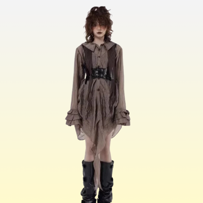 Robe Chemise Irrégulière