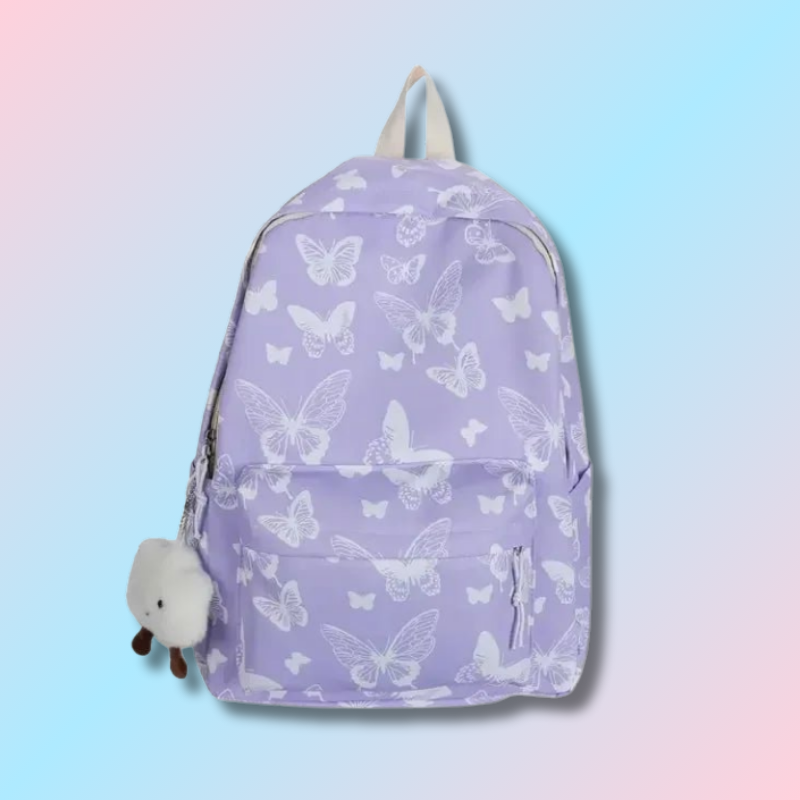 Cartable Papillon Kawaii