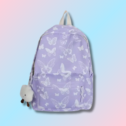 Cartable Papillon Kawaii