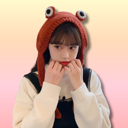 Bonnet Kawaii Grenouille