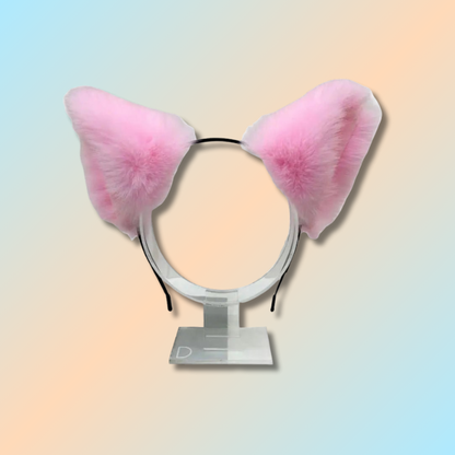 Serre Tête Oreilles de Chat Fausse Fourrure