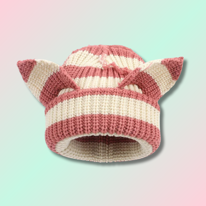 Bonnet Oreille de Renard Kawaii