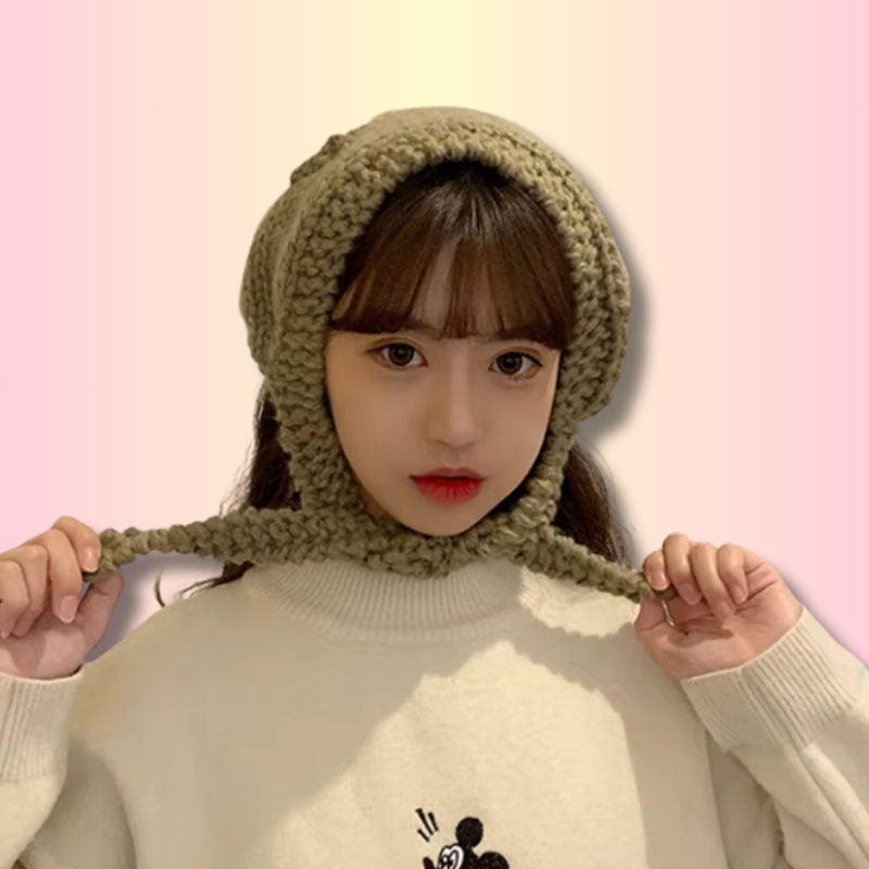 Bonnet Kawaii Grenouille
