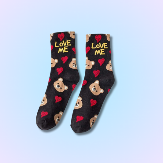 Chaussette Kawaii Love Me
