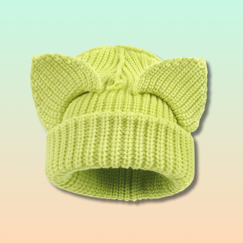 Bonnet Oreille de Renard Kawaii